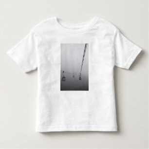 Ngong Ping Cable Car in thick fog Toddler T-shirt