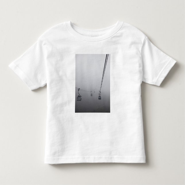 Ngong Ping Cable Car in thick fog Toddler T-shirt (Front)