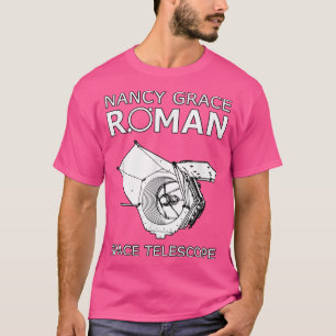 NGRST Nancy Grace Roman Space Telescope sketch (wh T-Shirt