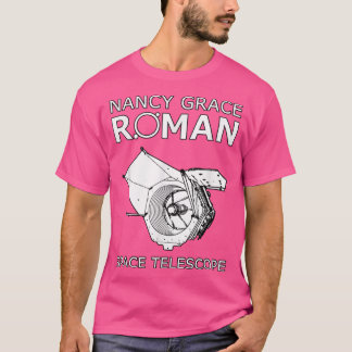 NGRST Nancy Grace Roman Space Telescope sketch (wh T-Shirt