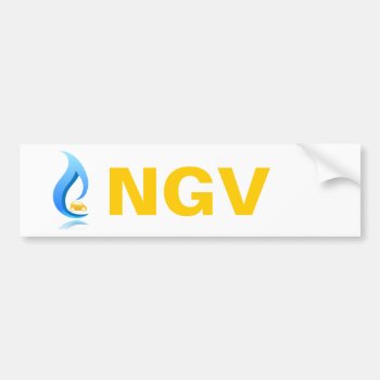 Ngv Bumper Sticker Natural Gas Vehicle by iroccamaro9 at Zazzle