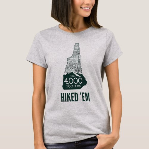 NH 4000 Footers Hiked Womens T_Shirt