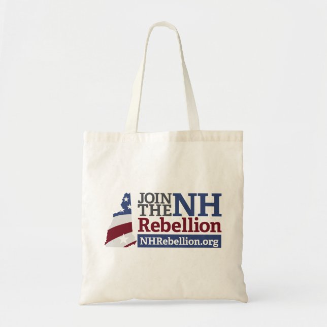 NH Rebellion Canvas Tote (Front)