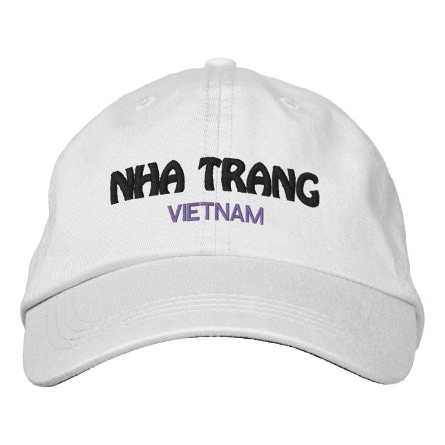 Nha Trang, Vietnam Embroidered Baseball Cap (Front)