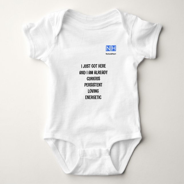 NHI Baby Clothing Bodysuit (Front)