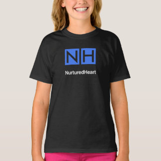 NHI Kids Black Tshirt with logo