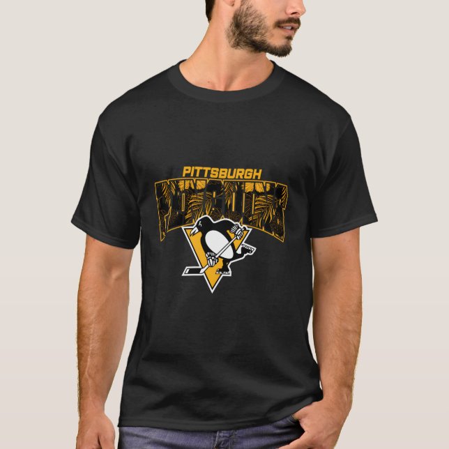 Nhl Surf & Skate Pittsburgh Penguins Palm Beach Pr T-Shirt (Front)