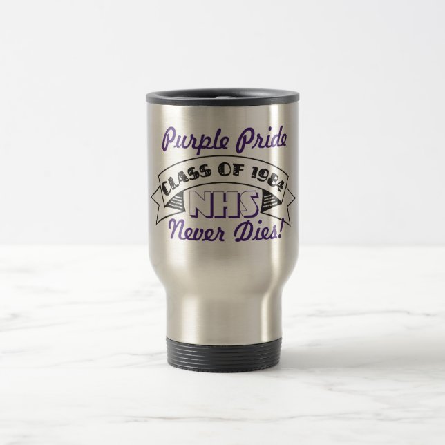 NHS Class of 1984 Purple Pride Mug (Center)