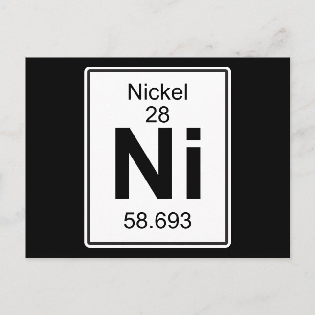 Ni - Nickel Postcard (Front)