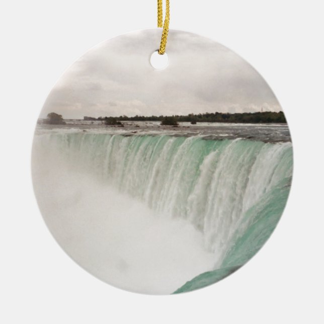 Niagara Ceramic Ornament (Front)