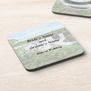 Niagara Falls -  American and Bridal Veil Falls Beverage Coaster