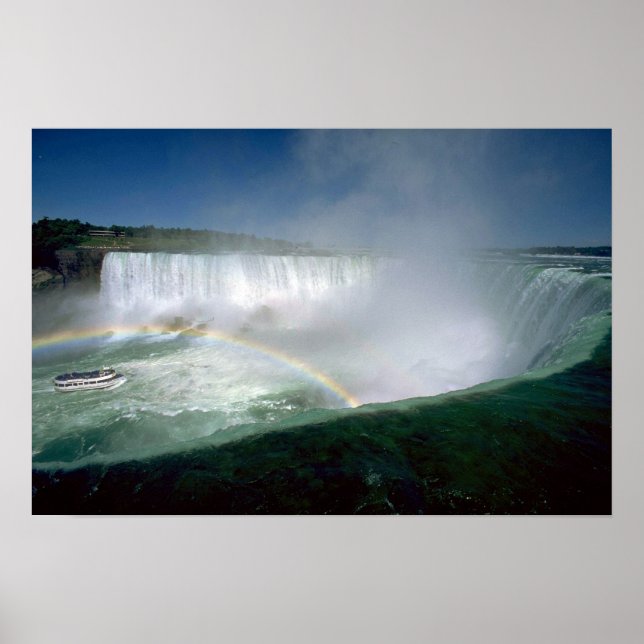 Niagara Falls and Maid of the Mist, New York, USA Poster (Front)