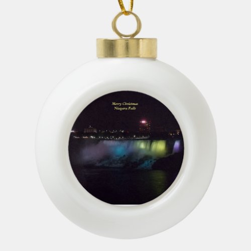 Niagara Falls Ball Ornament 1