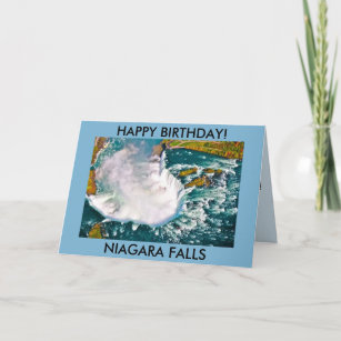 NIAGARA FALLS BIRTHDAY CARD