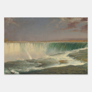 Niagara Falls by Frederic Edwin Church Wrapping Paper Sheets