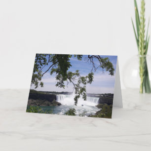 Niagara Falls Canada Blank Card