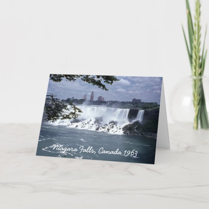 Niagara Falls Canada Greeting Card