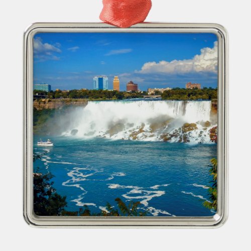 Niagara falls Canada Metal Ornament