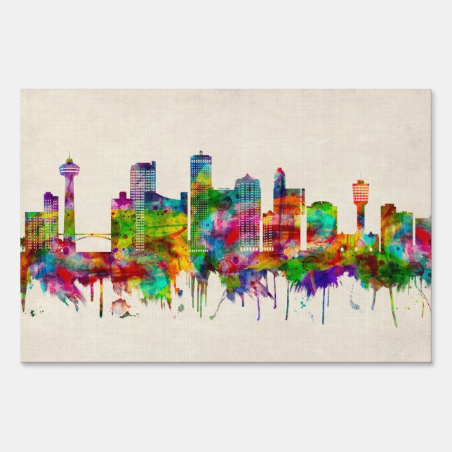 Niagara Falls Canada Skyline Sign (Front)