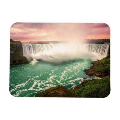 Niagara Falls Canada sunset stylized Magnet