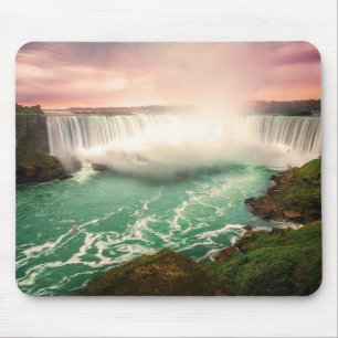 Niagara Falls, Canada sunset stylized Mouse Pad