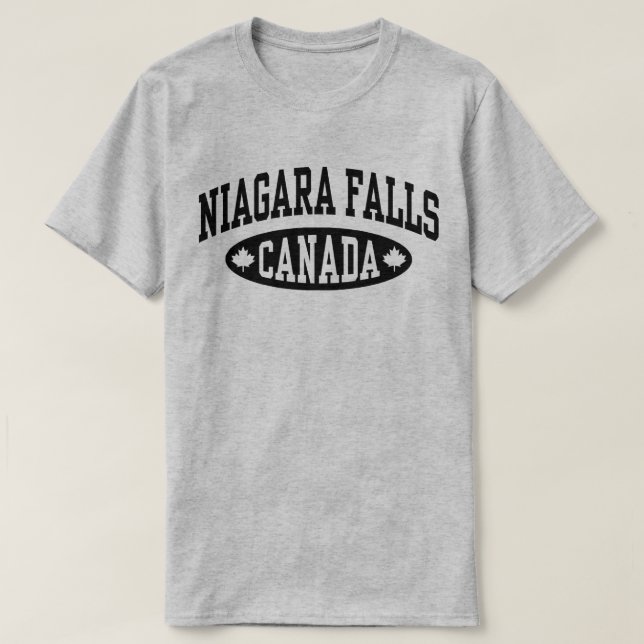 Niagara Falls Canada T-Shirt (Design Front)