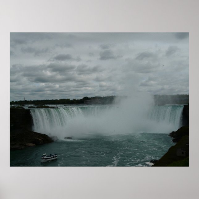 Niagara Falls Canada, with Maid of the Mist Poster (Front)
