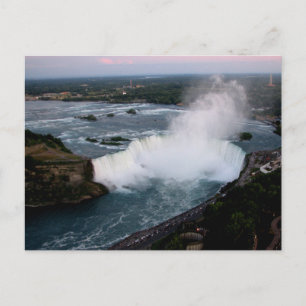 Niagara Falls: Canadian Horseshoe Falls (Aerial) Postcard
