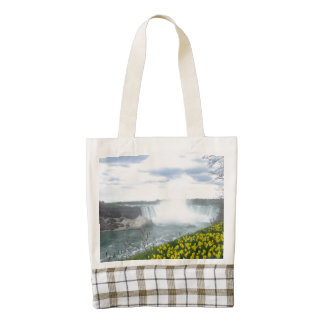 Niagara Falls Canadian Side Zazzle HEART Tote Bag