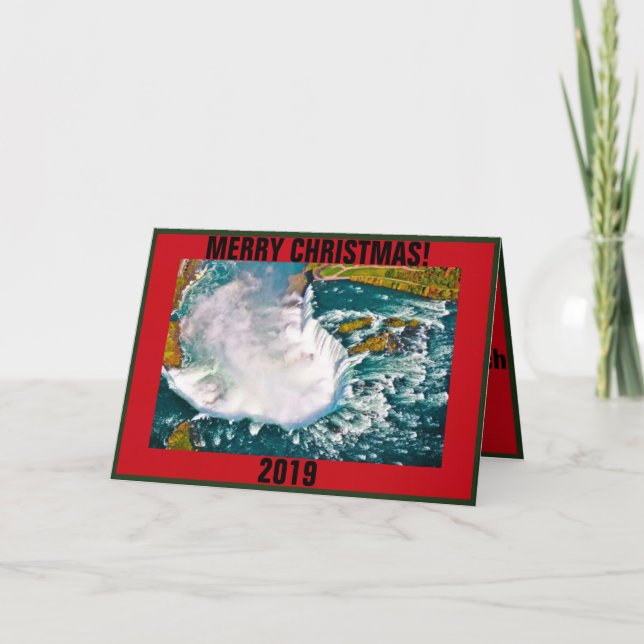 Niagara Falls Christmas Card (Front)