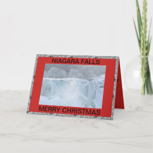 NIAGARA FALLS CHRISTMAS CARD