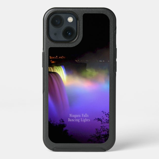 Niagara Falls, Dancing Lights, Otterbox iPhone Case (Back)