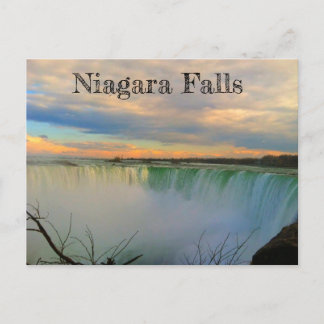 Niagara Falls Dramatic Sky Postcard