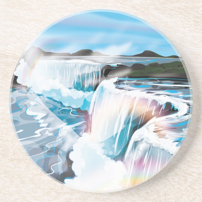 Niagara Falls Drink Coaster (Front)