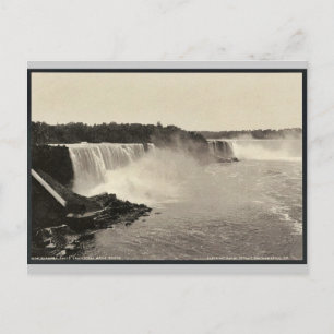 Niagara Falls from Steel Arch Bridge rare Photochr Postcard