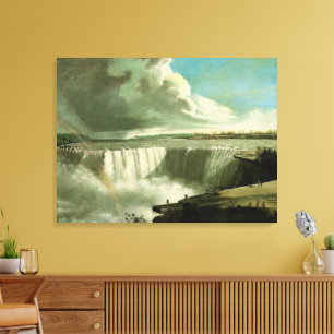 Niagara Falls From Table Rock by John Vanderlyn Canvas Print