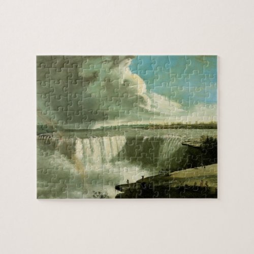 Niagara Falls From Table Rock by John Vanderlyn Jigsaw Puzzle