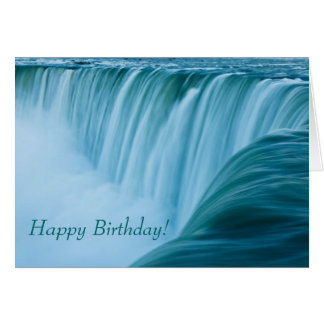 Waterfall Happy Birthday Gifts on Zazzle