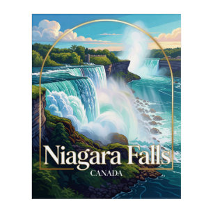 Niagara Falls Horseshoe Falls Ontario Travel Acrylic Print