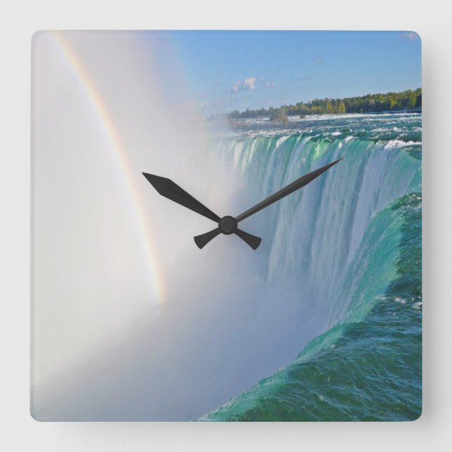 Niagara Falls Horseshoe Falls & Rainbow Clock (Front)