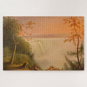 Niagara Falls (Horseshoe Falls) (Rembrandt Peale) Jigsaw Puzzle