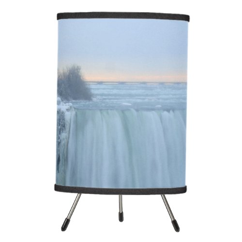 Niagara Falls in Winter Tripod Lamp