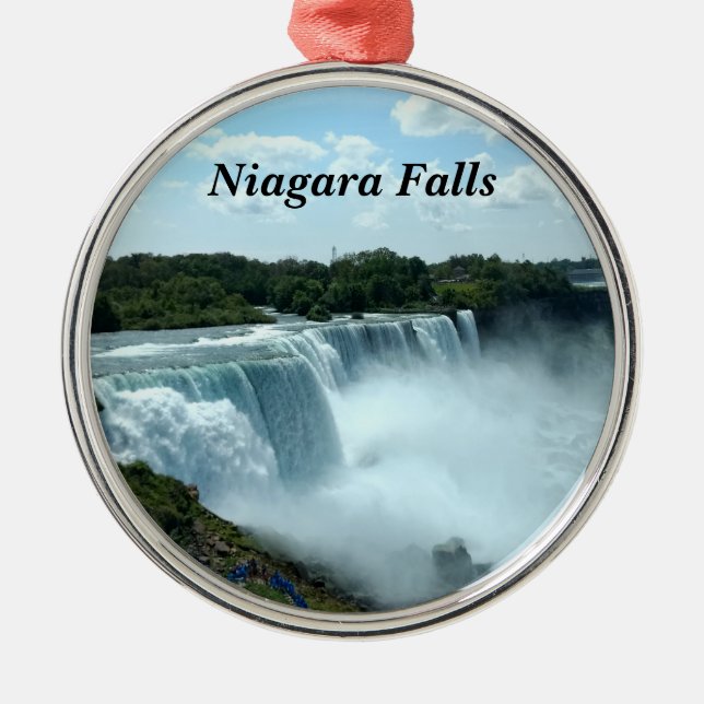 Niagara Falls Metal Ornament (Front)