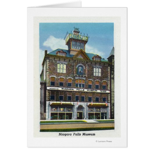 Niagara Falls Museum, View of a Water Nymph Cards (Front)