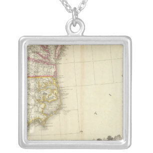 Niagara Falls, New York 2 Silver Plated Necklace