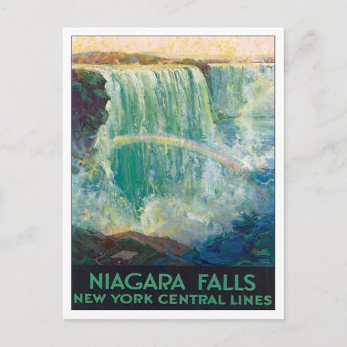 Niagara Falls New York America Postcard