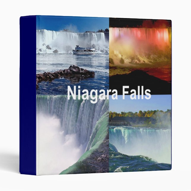 Niagara Falls New York Photo Views Binder (Front/Spine)