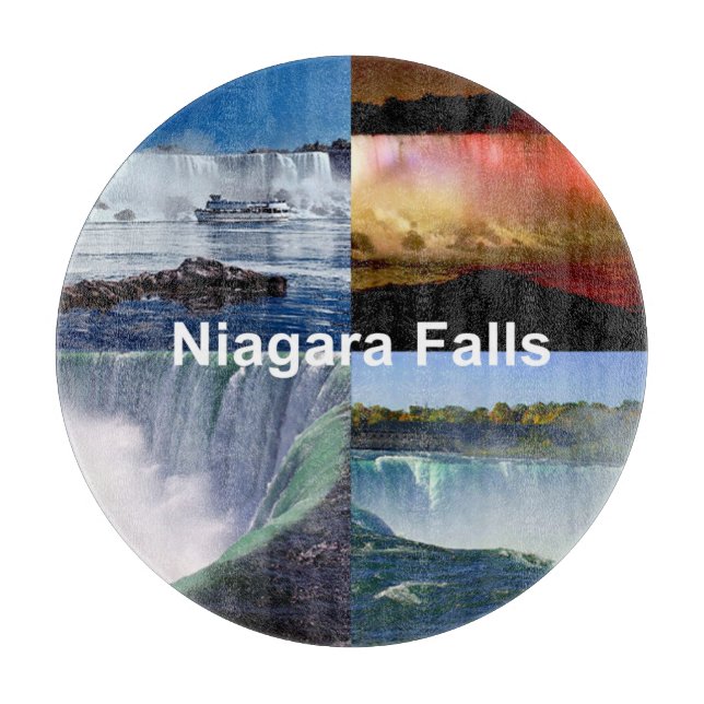 Niagara Falls New York Photo Views Cutting Board (Front)