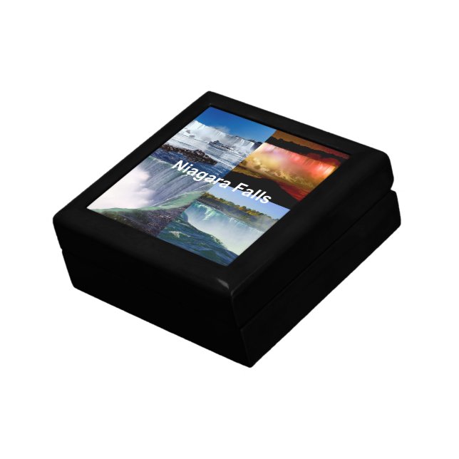 Niagara Falls New York Photo Views Jewelry Box (Side)
