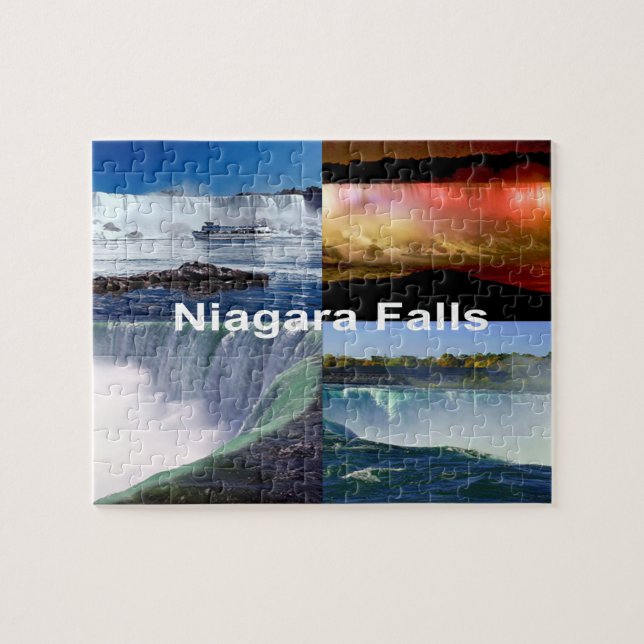 Niagara Falls New York Photo Views Jigsaw Puzzle (Horizontal)